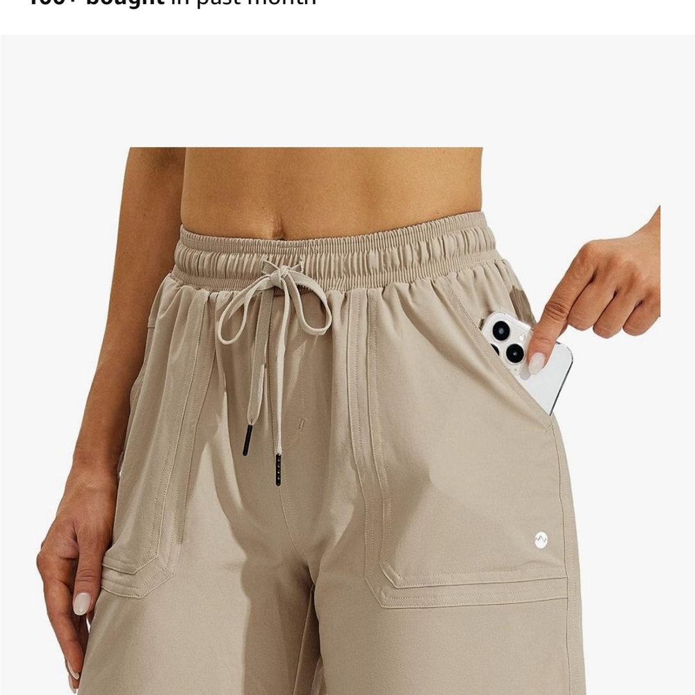 Willow Women's Beige Cargo Shorts